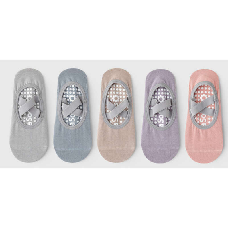 Professional Yoga Socks Women, Anti Slip Pilates For Beginners, Indoor Use, Spring And Autumn Flooring, Sports Socks,_voghion.com