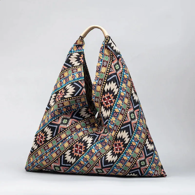 Canvas tote tas voor dames, grote schoudertas met print_voghion.com