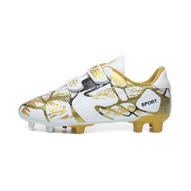 Kinder Fußball TF Stollen Kunstrasen FG Nieten Leder Jugend Student Klett Training Schuhe_voghion.com