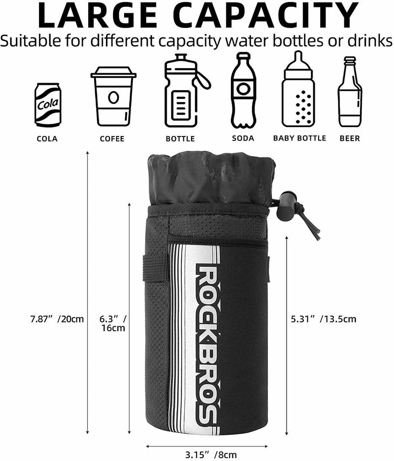 Bicycle Water Cup Holder Kettle Cage Mobile Phone Mount Handlebar Rack Universal Mountain Road Bike 3-in-1 Bike Cup Holder_voghion.com