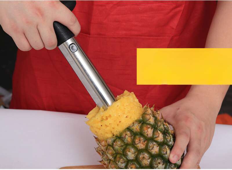 Curățător de ananas din oțel inoxidabil/curățător de ananas/curățător de fructe, curățător de miez_voghion.com