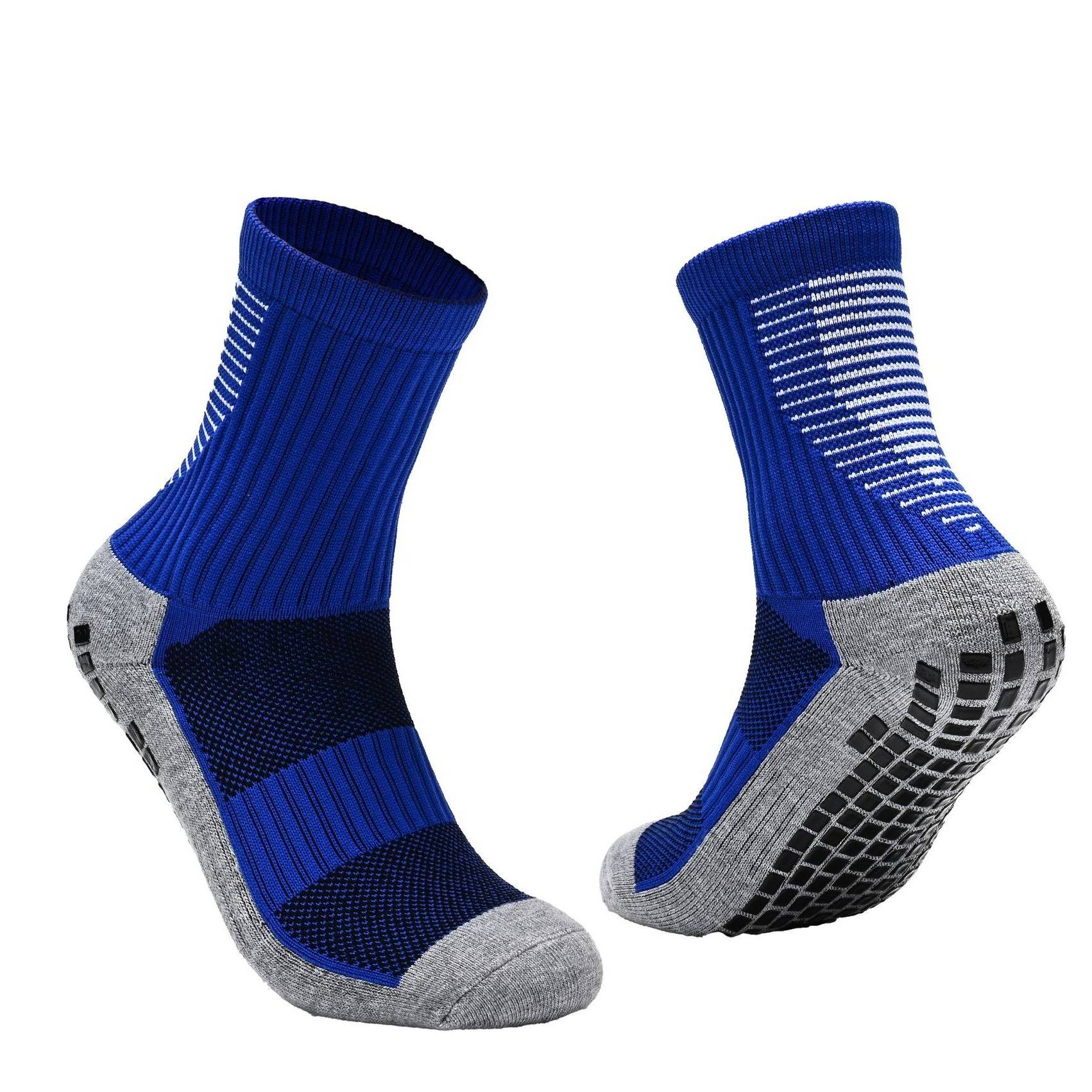 Non-Slip Dot Grip Socks For Adults & Kids - Breathable Sports Socks With Thick Terry Cushion For Training & Competition (Multi-Color Options)​_voghion.com