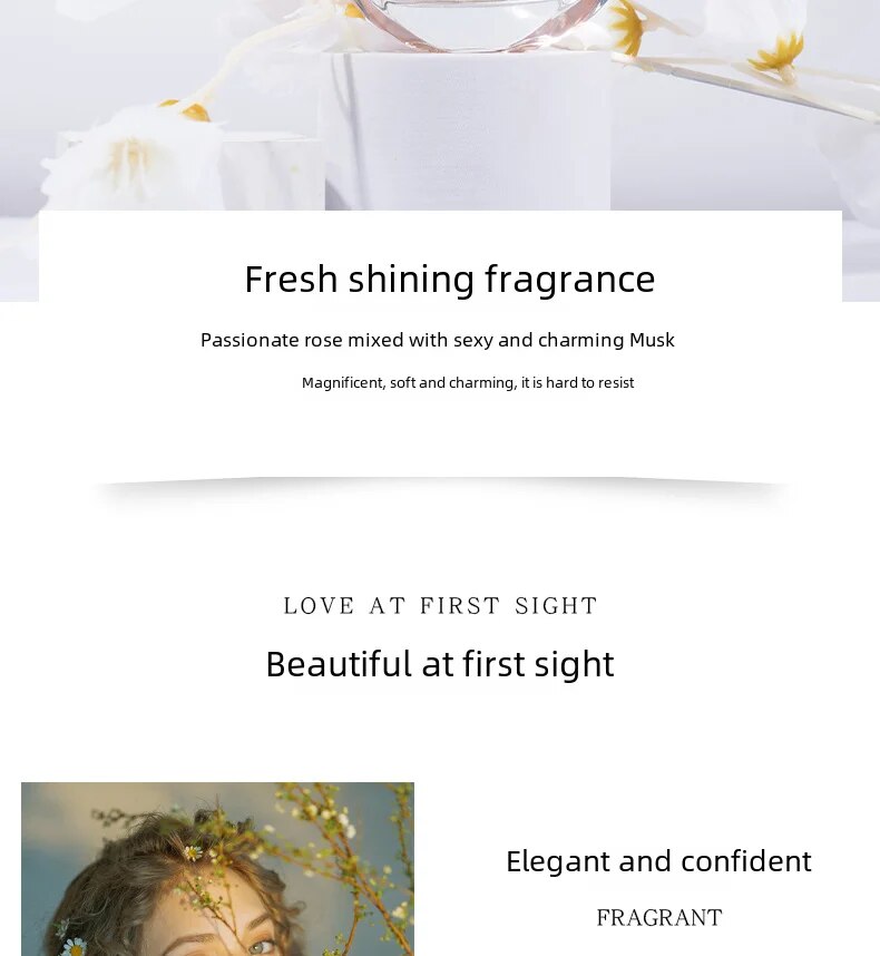 Nuevo perfume de la marca Small City Yixiangzheng, perfume de rosa ligeramente ebrio, perfume popular para mujer, fragancia asequible y duradera._voghion.com