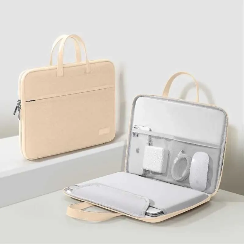 Laptopveske 13,3 14 15 15,6 tommers deksel til Book Air Pro Xiaomi Huei Notebook-veske menn og kvinner bærbar veske_voghion.com