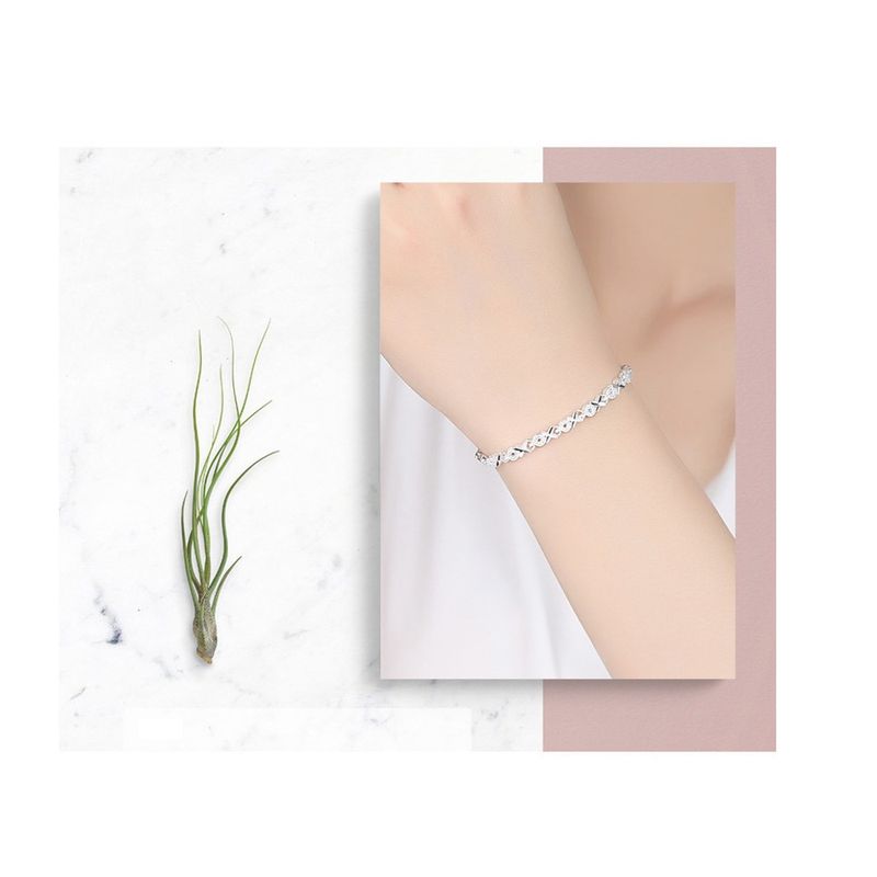 Love Style New Plating To Heart Matching Women's Simple And Personalized Creative XO Bracelet_voghion.com