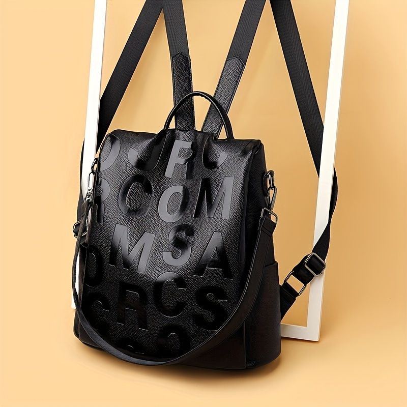 Modische, wasserdichte und diebstahlsichere Geldbörse, modische Schultasche mit großem Fassungsvermögen, Freizeit-Reiserucksack für Damen_voghion.com