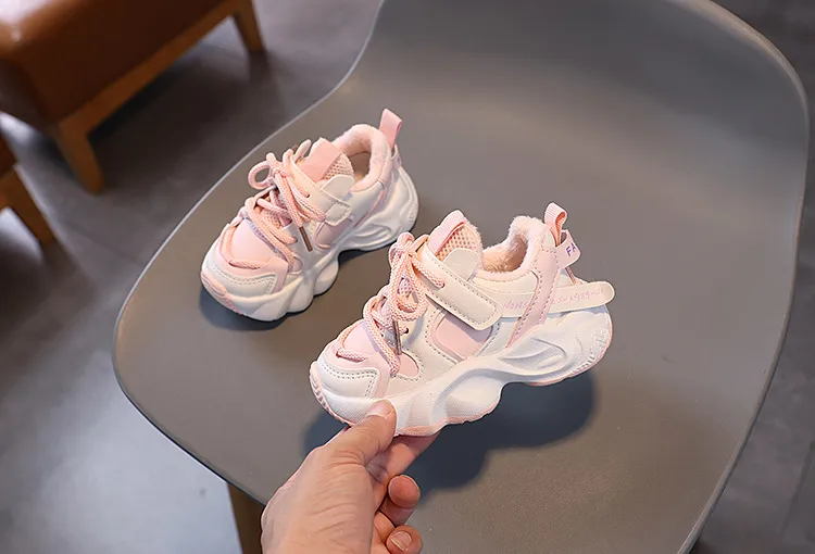 Girls Child Sport 2024 Toddler School Running Sneakers Fashion Non-slip Kids Boys Cutefeet Basketball Shoes Sizes 21-30_voghion.com