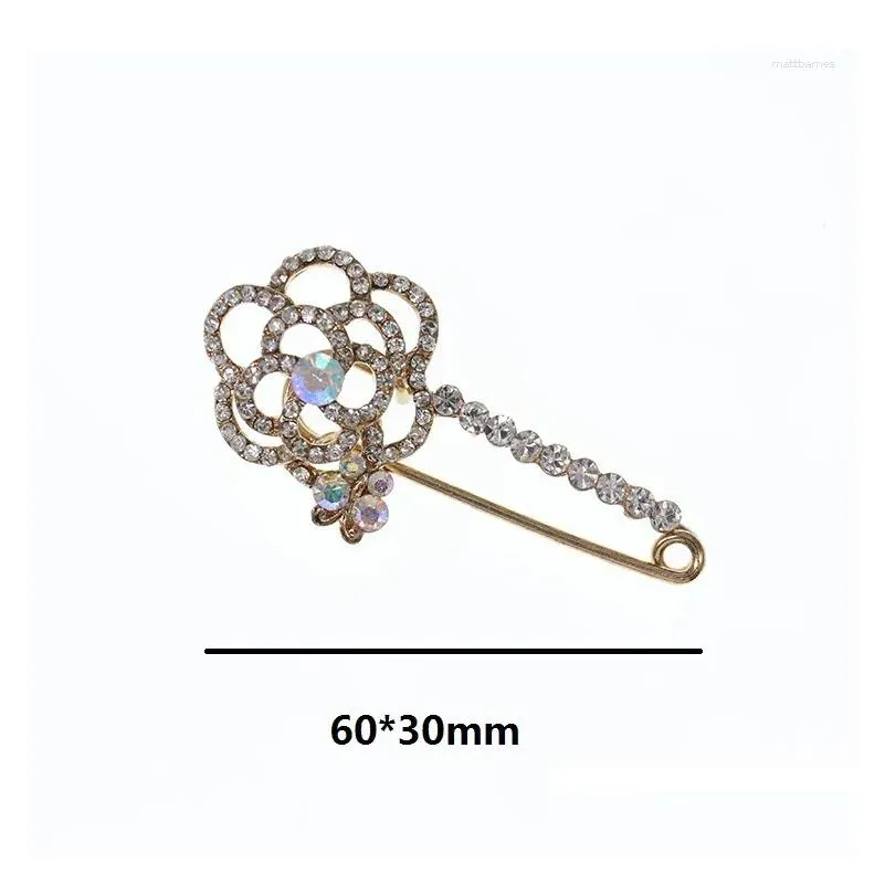 Pins, 50100Pcs Fancy Crystal Sparkly Clear Rhinestone With Butterfly Pin Decoration For Wedding Invitation Drop Delivery_voghion.com