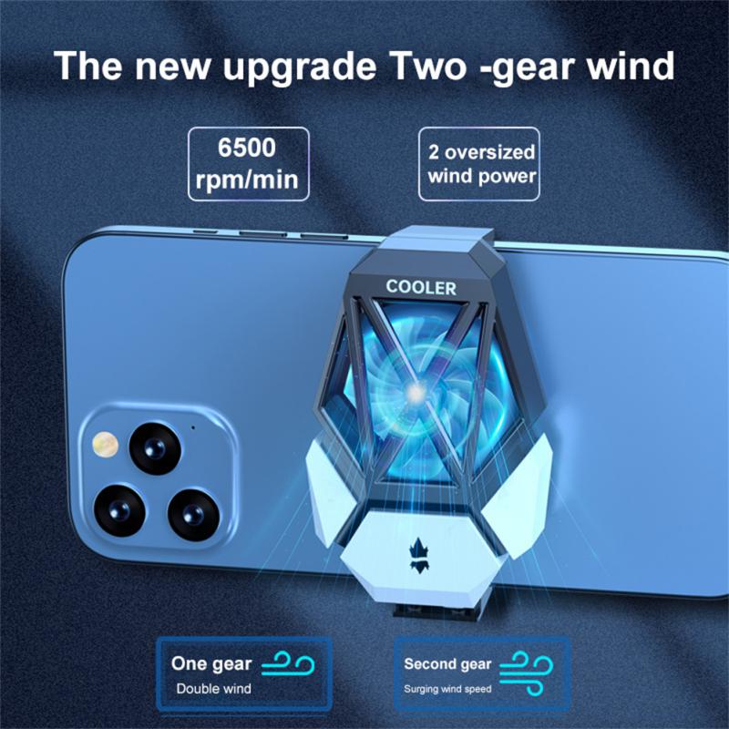 Universal Turbo Hurricane Spiel Kühler Mini Handy Lüfter Kühler Handy Kühlkörper Für IPhone/Samsung/Xiaomi_voghion.com