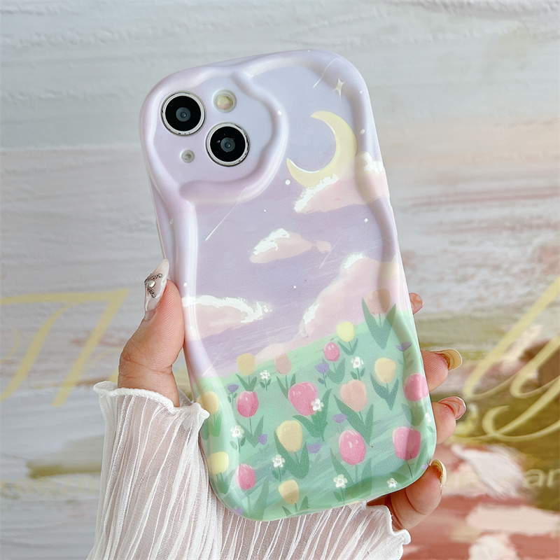 A 3D wave Infinix Note G96 PRO smart 7 6 PLUS 5 hot 30 30i 10 11 12 20 20i 9 play 8 Tecno Spark Go 2023 Clear aesthetic_voghion.com