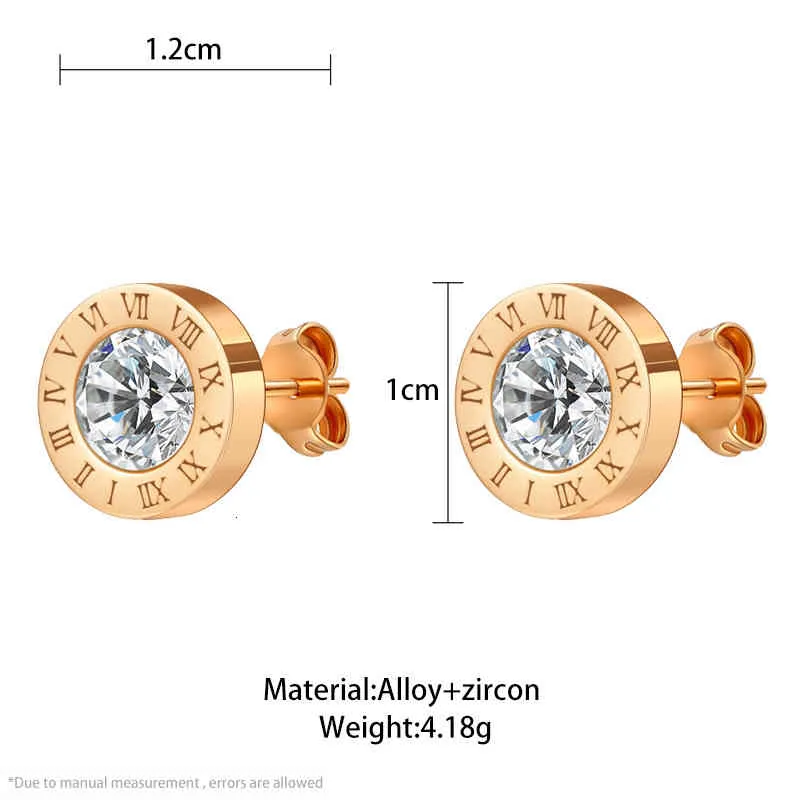 Parure collier et boucles d'oreilles chiffres romains cristal_voghion.com