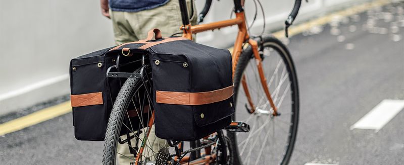 ROCKBROS Lage Carrier Bags, Bicycle Bag, Rucksack, Double - Sized For Camping And MTB_voghion.com