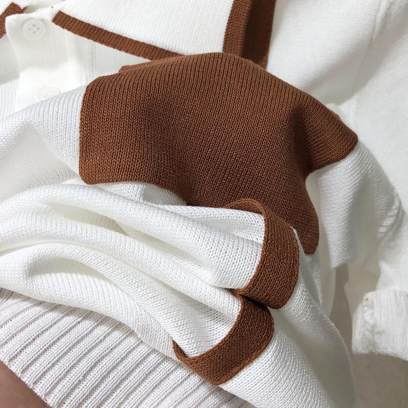 Herretøj Sommer Tynd Strikket Kortærmet Herrepoloshirt Med Revers Issilke T-shirt Ungdom Halværmet Sweater Herre Slim Fit_voghion.com