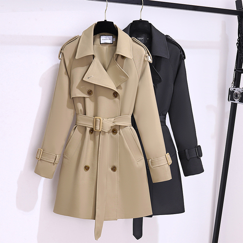 Coupe-vent court nouveau style britannique kaki manteau de style coréen