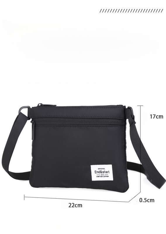 Borsa a tracolla semplice estiva da uomo, piccola borsa casual da portare,_voghion.com