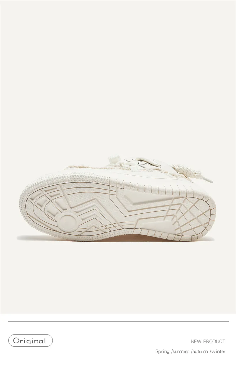 Scarpe da corsa bianche alla moda per uomo e donna coppia_voghion.com