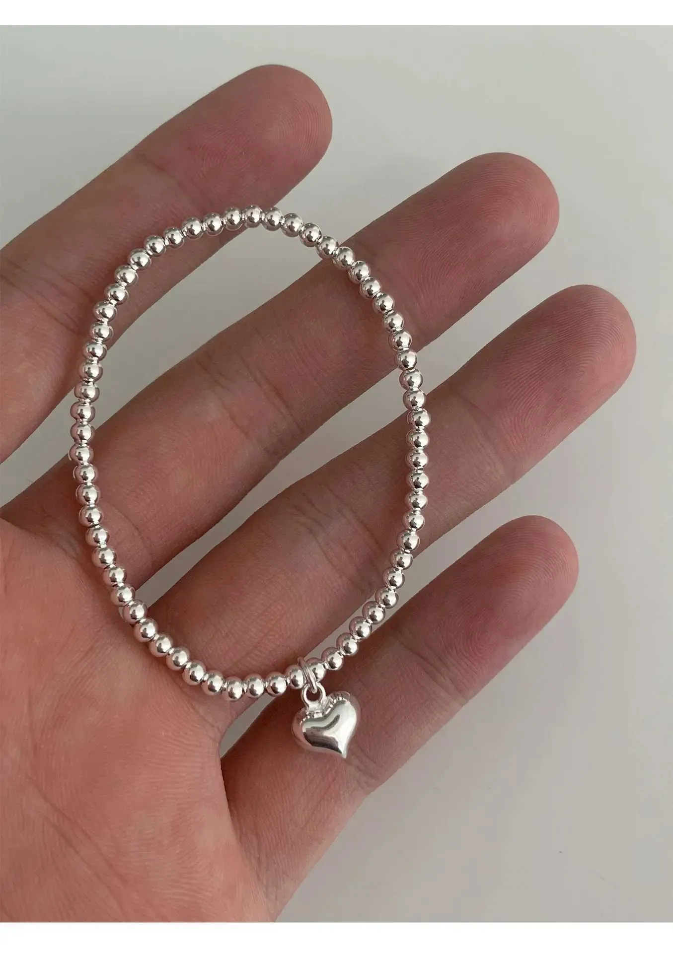 Bangle S Sterling Sier Star Love Häerz Anhänger Ronn Perl Perl Bracelet Meedercher Séiss Romantesch Stil Kaddoe fir Léifsten_voghion.com