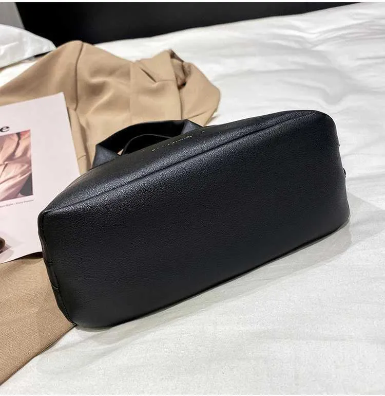 Mode Frauen Schulter Designer Shell Damen Handtasche große Kapazität Umhängetaschen Vintage PU Leder Totes_voghion.com