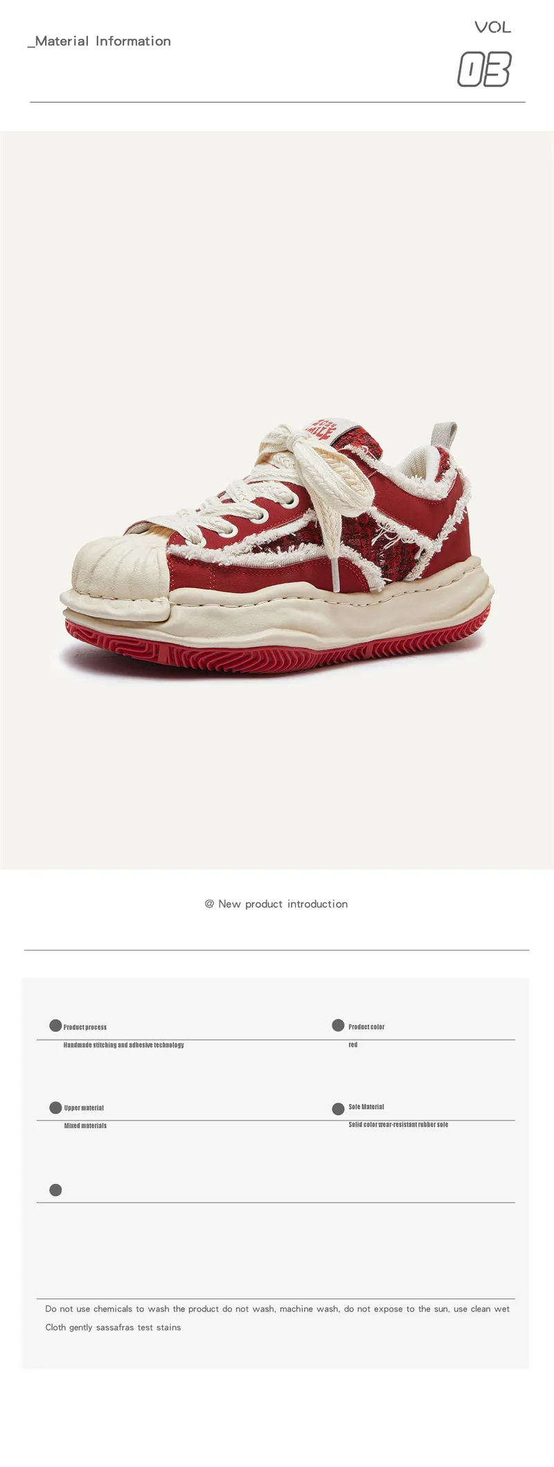 Modische Running Schuhe Für Damen Und Herren Mit Dicker Sohle Rot_voghion.com
