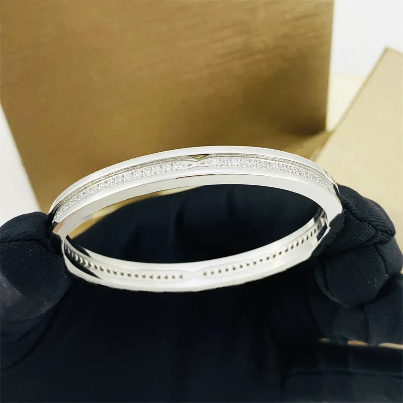 custom cuff dainty diamonds snake bracelets sliver bangle stainless steel wedding bracelet gold plated jewlery designer_voghion.com