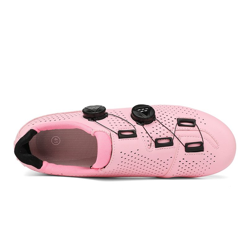 Cost performance Women's MTB pink bicycle shoes, speed lock, outdoor sports shoes_voghion.com