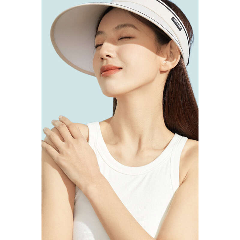 Large Brim, Women's Summer Hollow Top Anti-ultraviolet Hat, Face Shielding Sun Hat_voghion.com