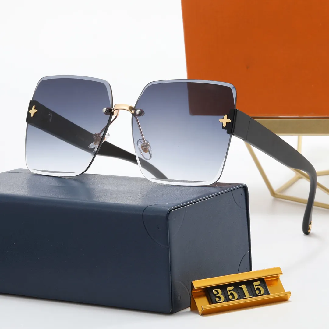 Ochelari de soare de designer pentru bărbați și femei, lentile pătrate cu fascicul dublu, ochelari de soare cu brațe din PC, metalice, la modă și_voghion.com