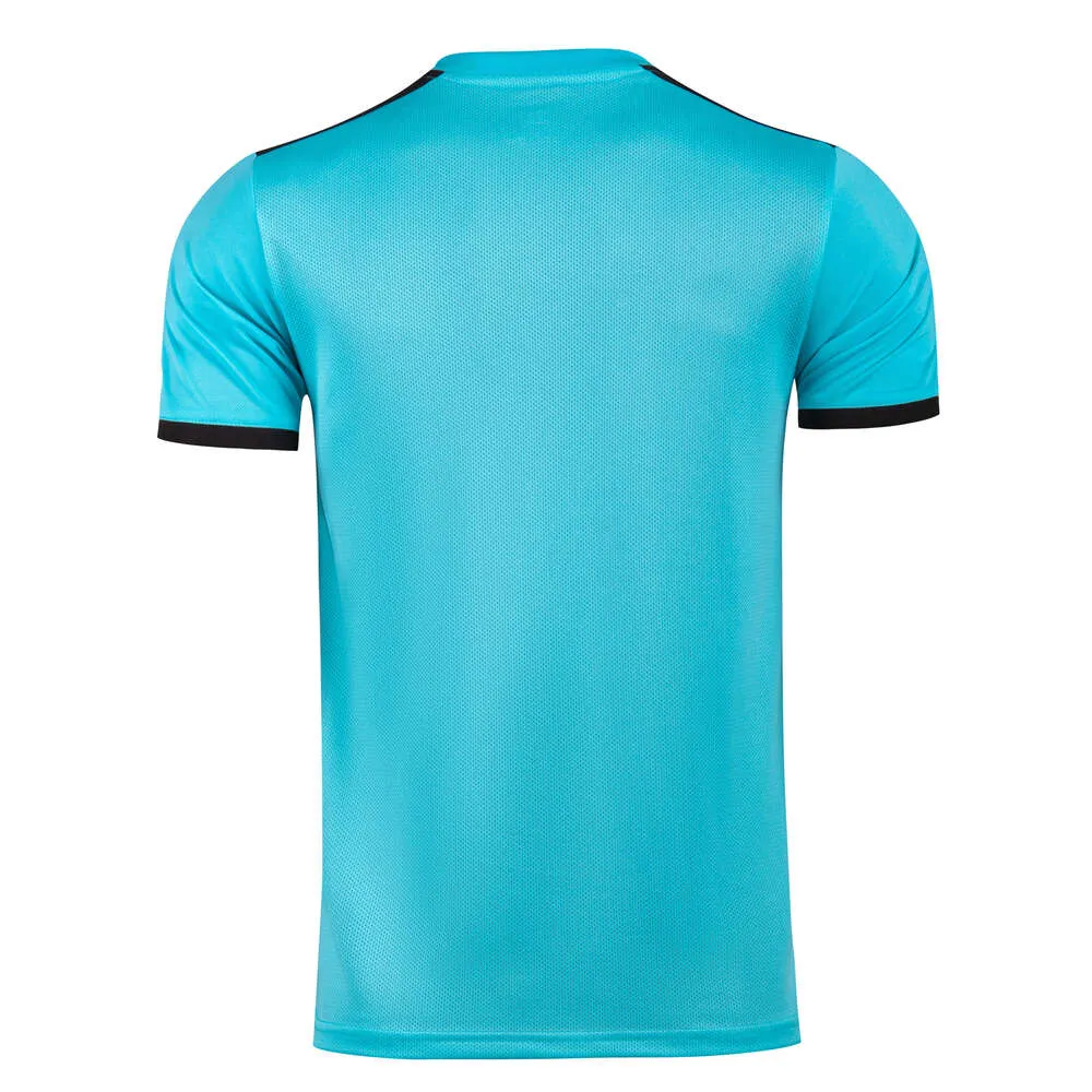 2025 Professionele Heren Scheidsrechter Uniformen Voetbal Voetbalshirts Shirts Zakken Rechter Korte Mouw Teamshirt Sportkleding_voghion.com