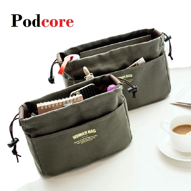 Geldbörse Nylon Große Einkaufstasche Organizer Einsatz Damen Handtasche Organizer Neceser Maquille Mujer 240724_voghion.com