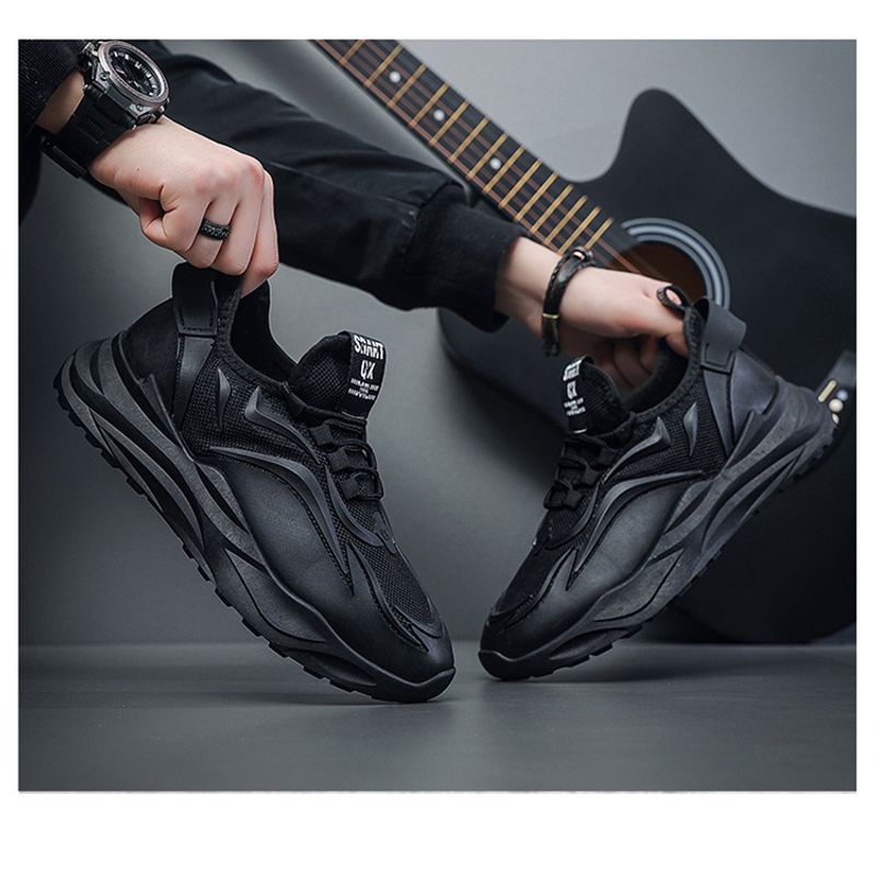 Trendy Men Sports Running Fashion Outdoor Summer Men's Mesh Breathable Sneakers Casual Comfortable Shoes_voghion.com