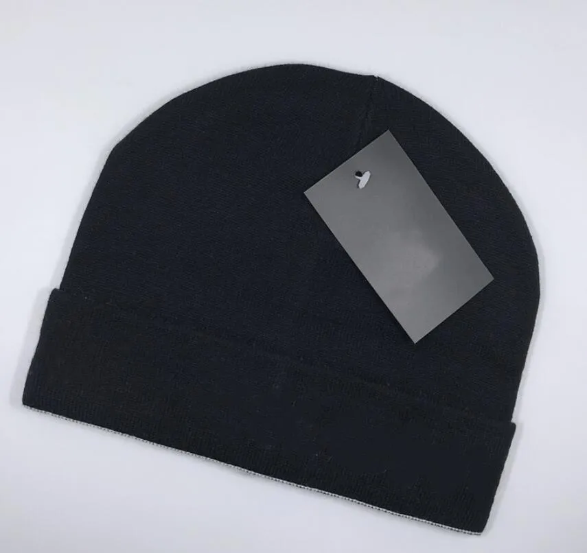 Warm Autumn Fashion knit winter warm hats woman and man fashion Knitted cap Wool hat 3colors black red blue free_voghion.com