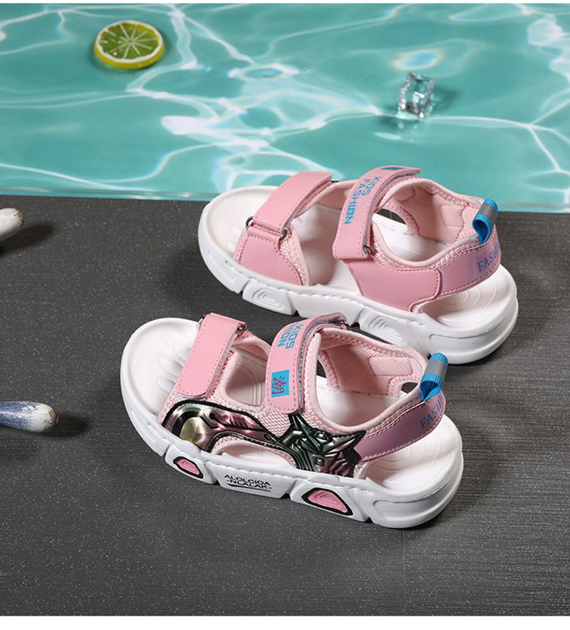 2024 estate nuovi sandali da spiaggia per bambini per ragazzi scarpe casual con suola morbida per ragazzi grandi_voghion.com