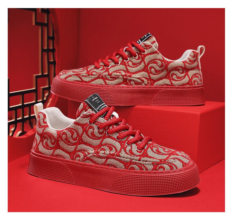 Chaussures décontractées pour hommes, grandes tailles, tendance chinoise chic, respirantes, confortables, simples, pour étudiants, 2024_voghion.com