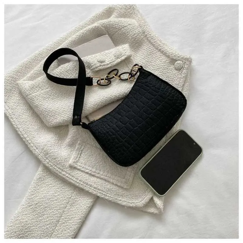 Einfach Tote-Taschen fir Wen Nei Trendy Vintage Handtaschen Hot s Fem Kleng Subaxillär Casual Mini Shoder Taschen Y241026_voghion.com