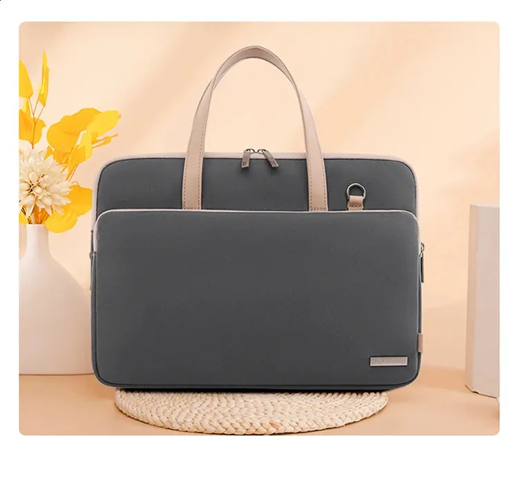 Laptop Sleeve Bag For book Air 13 14 15.6 inch Protective Carrying Case Shoulder Handbag 240907_voghion.com