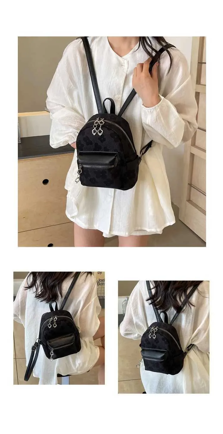 Kleiner Damen Blumen Mini Rucksack Für Freizeit Und Alltag_voghion.com