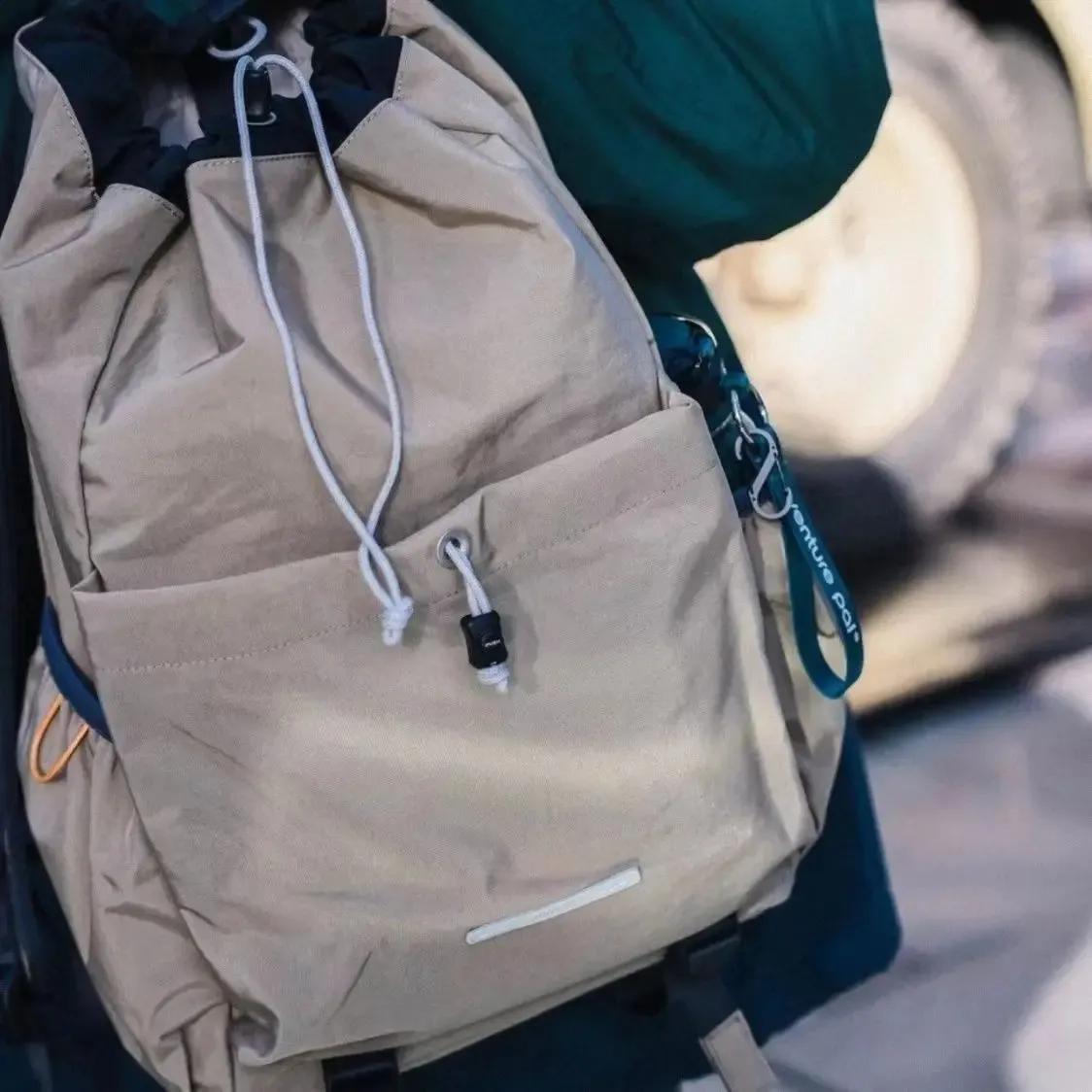 Drawstring Backpack For Women Casual Y2k Preppy School Rucksack_voghion.com