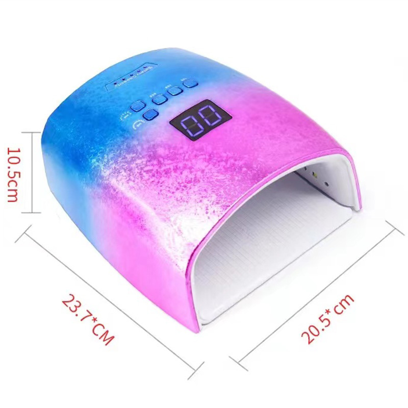 Batteriebetriebene, wiederaufladbare Nagellampe, kabelloser Nagelgeltrockner, Pediküremaschine, LED-Licht für Nägel, kabellose UV-LED-Nagellampe_voghion.com