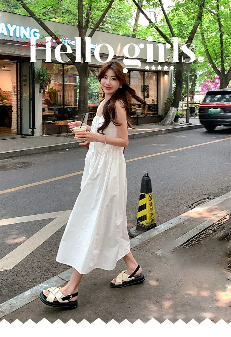 Comfortable Pleated Beach Shoes Thick Sole Roman Sandals_voghion.com