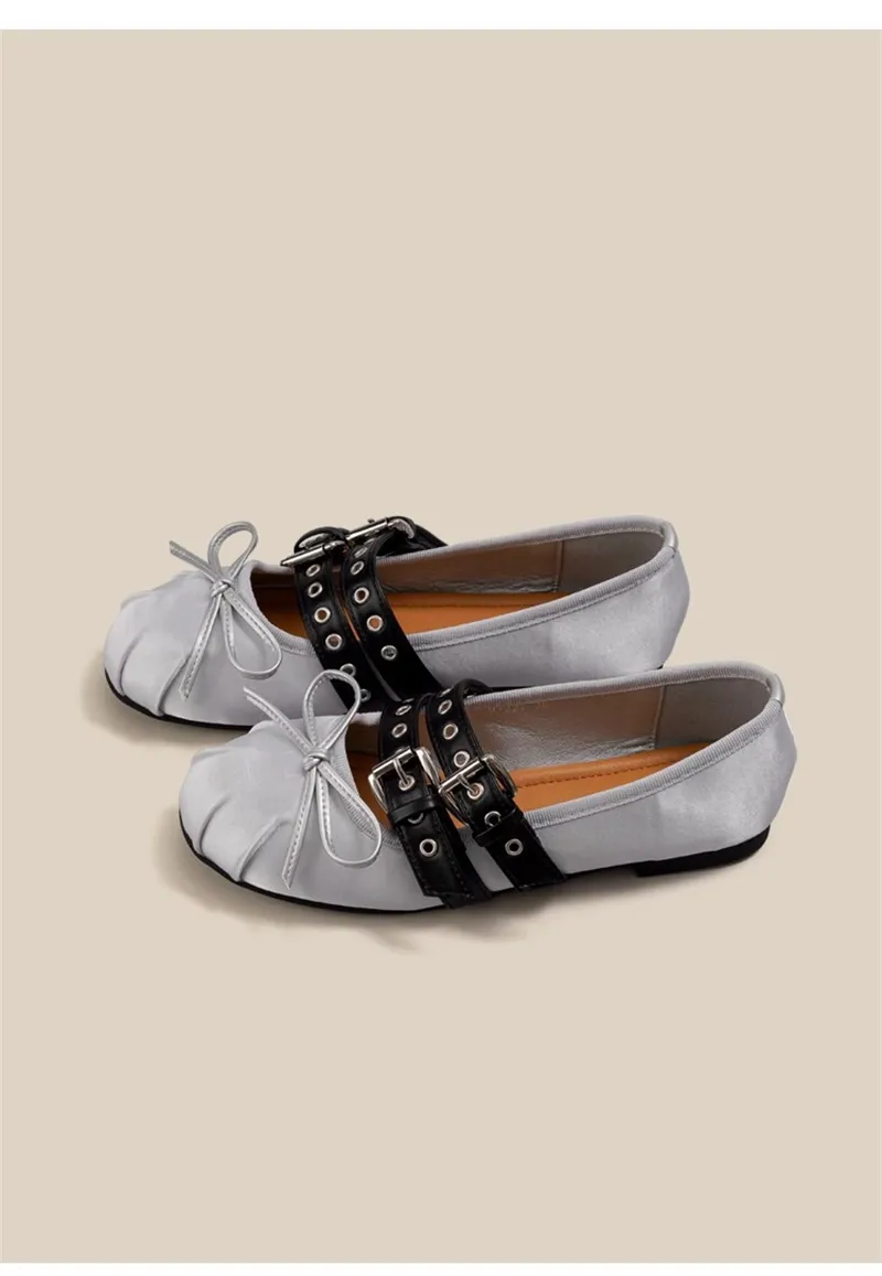 altura aumento interno feminino 4CM primavera e verão corte leve cor bloqueando um e com arco sapatos de dança de balé grátis_voghion.com