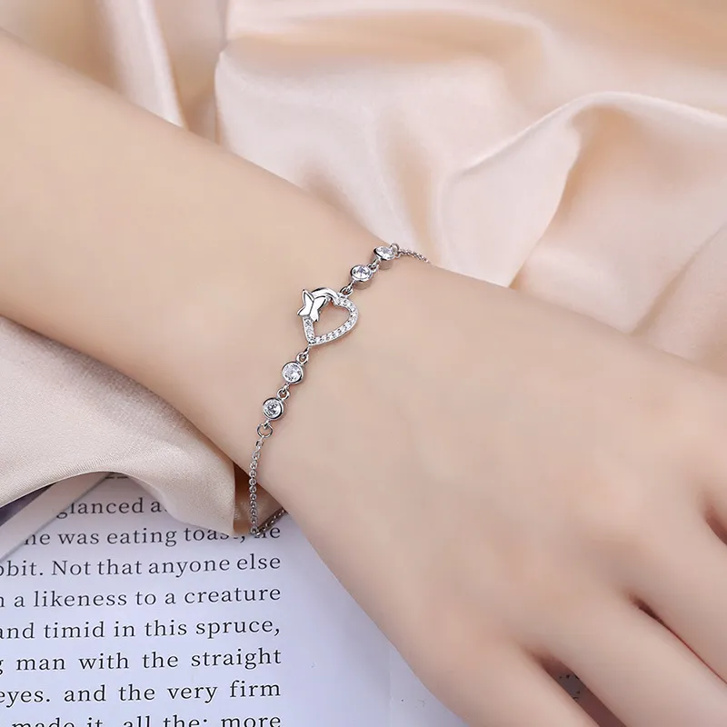 Bracciale Sterling da donna, per studenti, design di minoranza, regalo di compleanno per le amiche_voghion.com