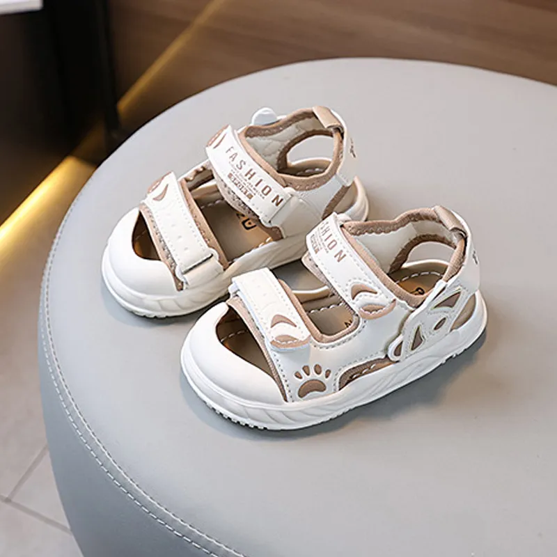 Sandalias de verano para niños, suelas suaves, antideslizantes, para playa, talla 16_voghion.com