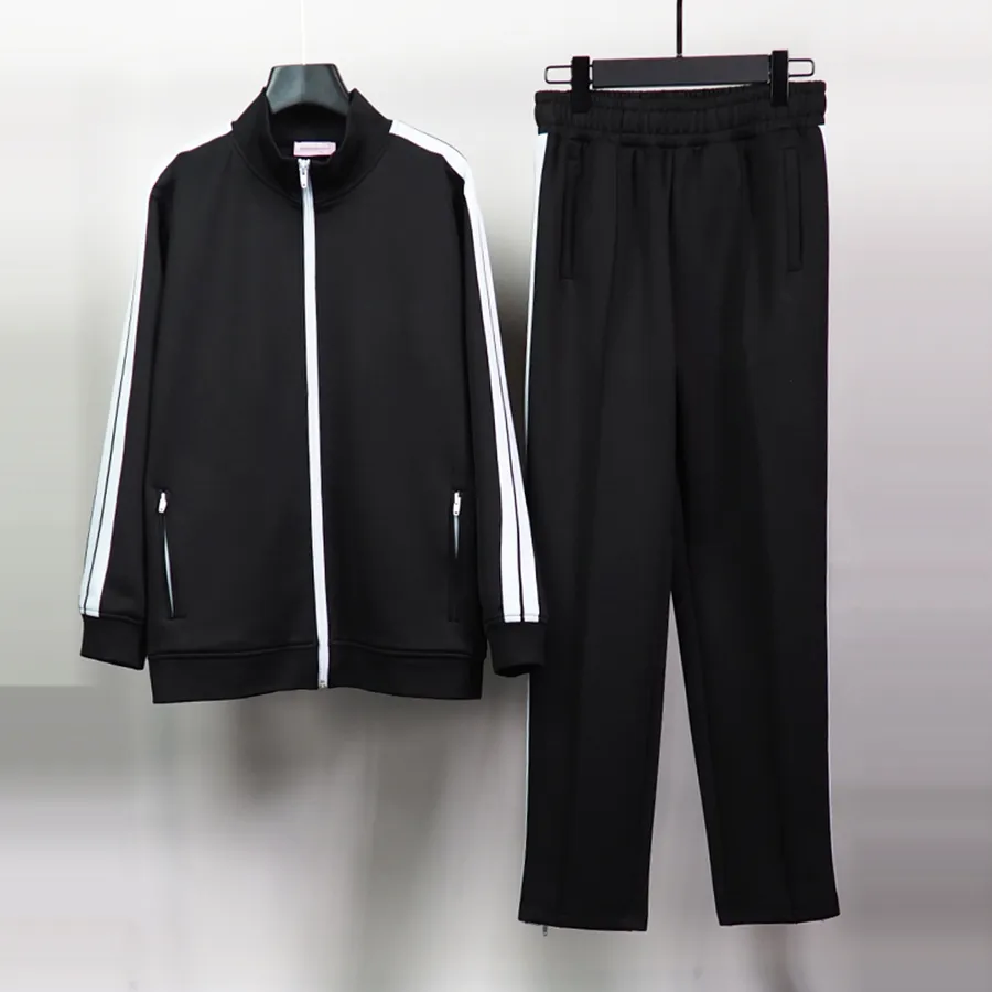 Survêtements mode homme Survêtement décontracté femme Ensembles 2 pièces Pantalons de survêtement imprimés classiques Vestes Costumes Sport Jogging Homme_voghion.com
