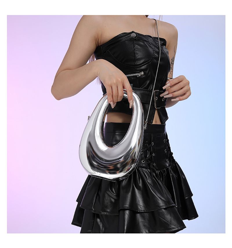 Texture Chain 2024 Sommer neue Handtasche Acryl Schulter personalisierte transparente Umhängetasche für Damen_voghion.com