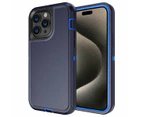 Custodia resistente agli urti e alle cadute Defender Tradies per 15 Pro (blu navy)_voghion.com