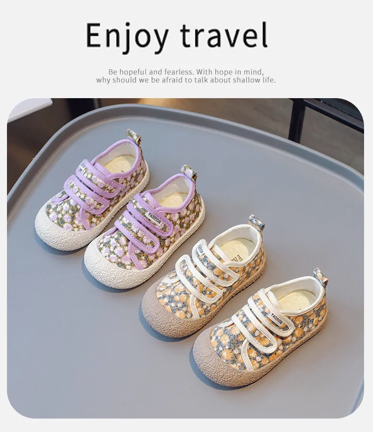 Pantofi sport pentru copii, din pânză, la modă, fete, casual, pentru bebeluși, copii mici, Happysteps, mărimi US5c-US1y_voghion.com