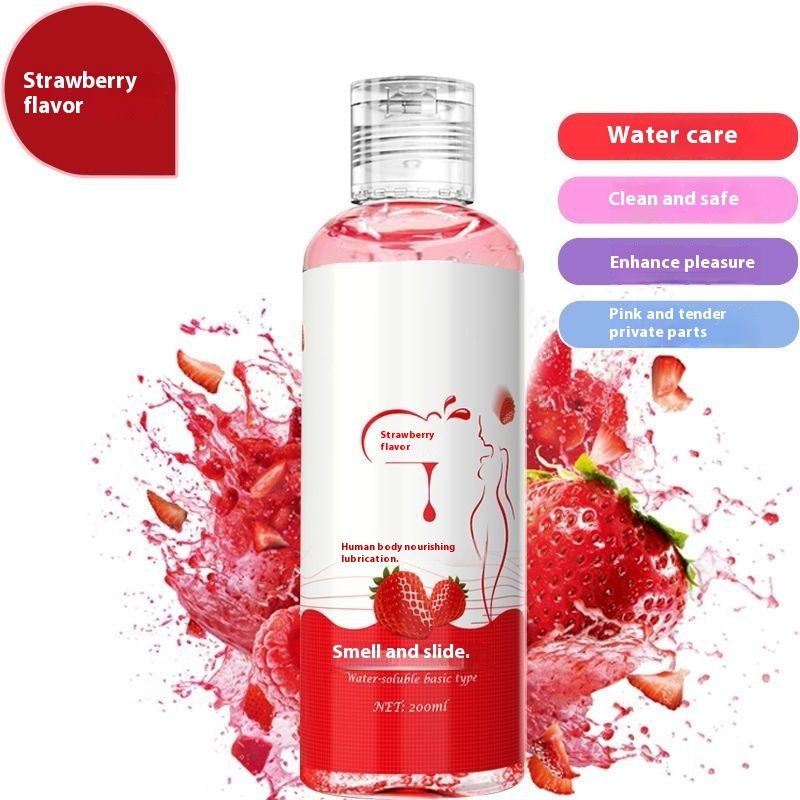 Fruit flavored body lubricant women's private parts, no wash masturbator for men's anus, adult couple sexual products_voghion.com
