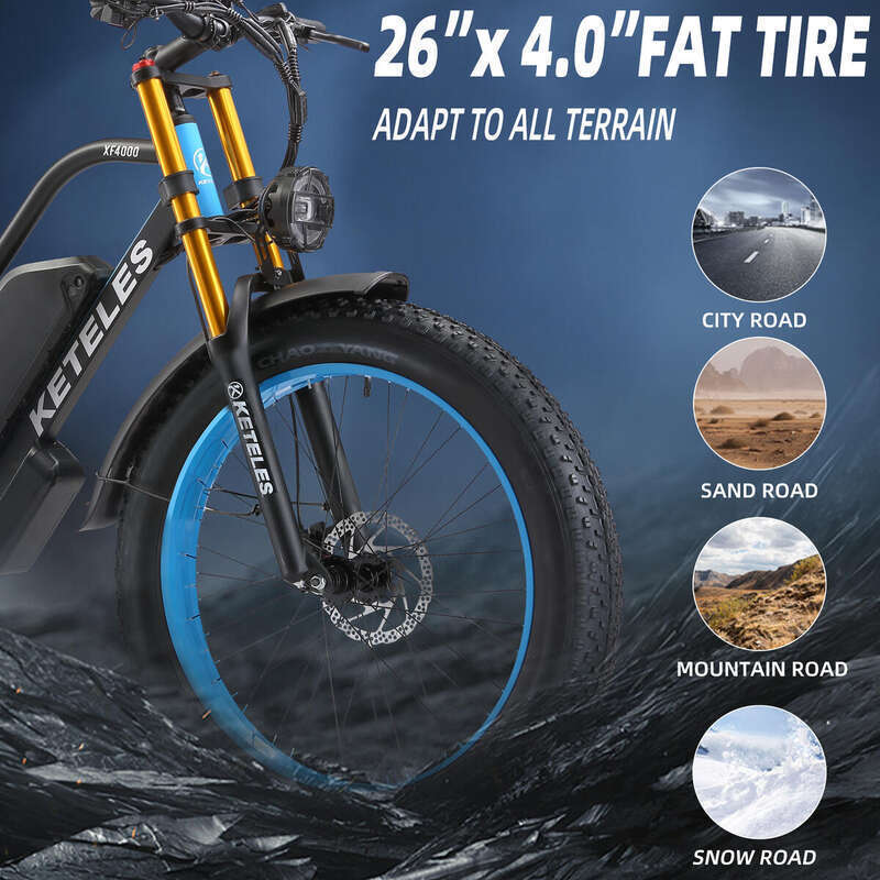 25/26 Nowy KETELES XF4000-1000W23AH High End Edition Sportowy rower górski elektryczny do jazdy na świeżym powietrzu_voghion.com