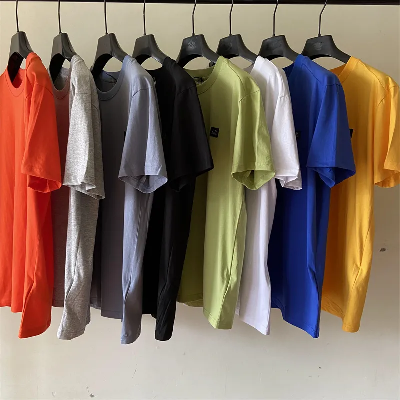 Topkwaliteit Europa Designer Heren T-shirts Dames T-shirts Borduurwerk Katoen Korte Mouw Jonge Studenten Eenvoudige Losse Tops_voghion.com