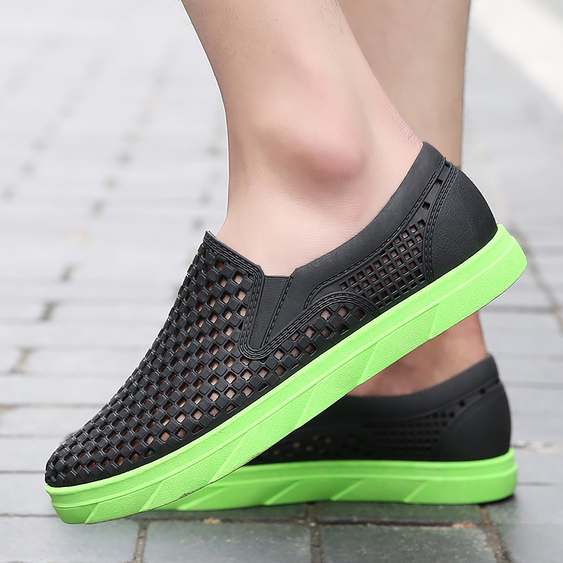 Szandálok 2025 Férfi divatos strandcipők Tavaszi új kültéri kettős felhasználású személyre szabott divatos szabadidős lélegző_voghion.com